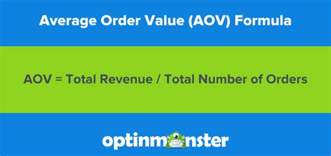 aov formula|Average Order Value: 5 Tips to Increase it [+ AOV .